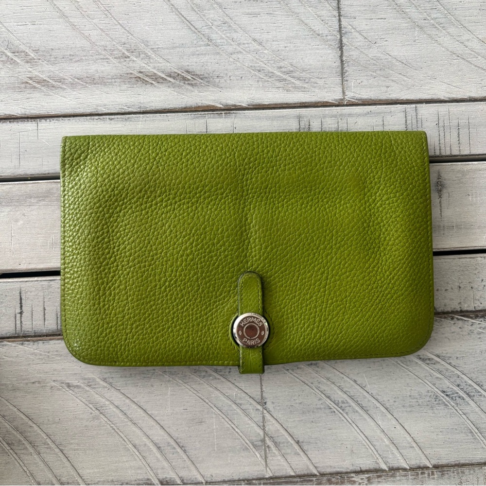 LAST CALL!!! Going to TRR. Hermes Dogon Clemence Leather wallet